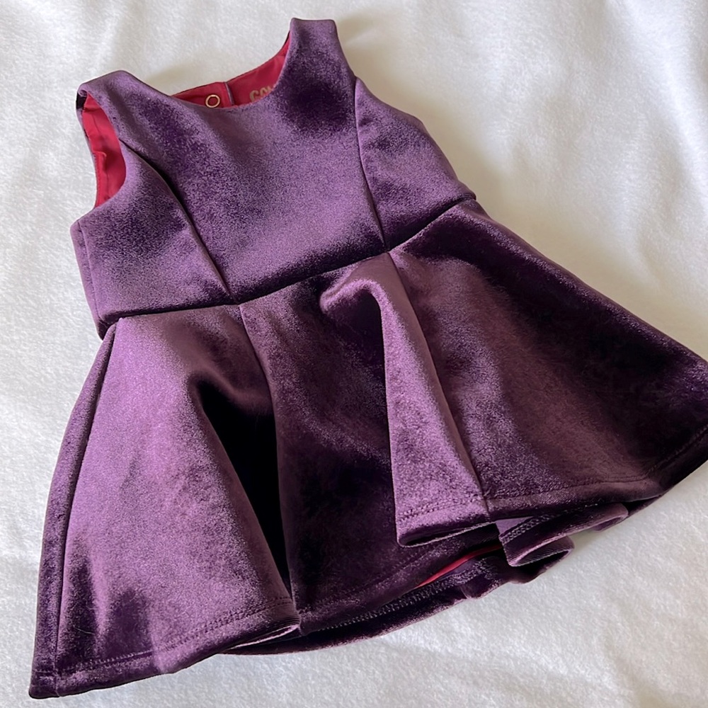Genuine kids Velvet sleeveless dress